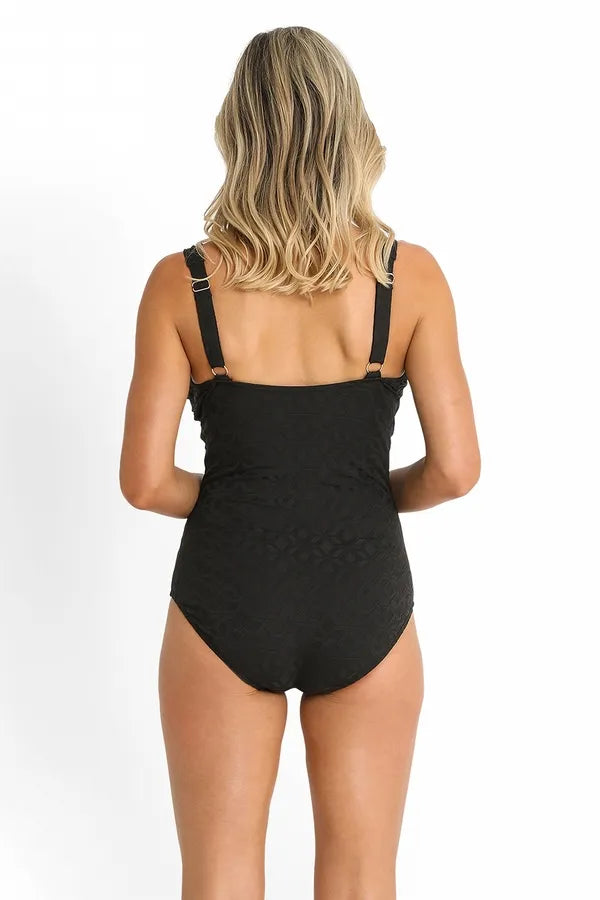 Jantzen : Prism F-G Contour One Piece - Black