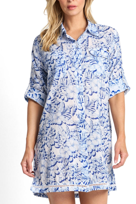 Jantzen: Anchor Ladder Button Shirt