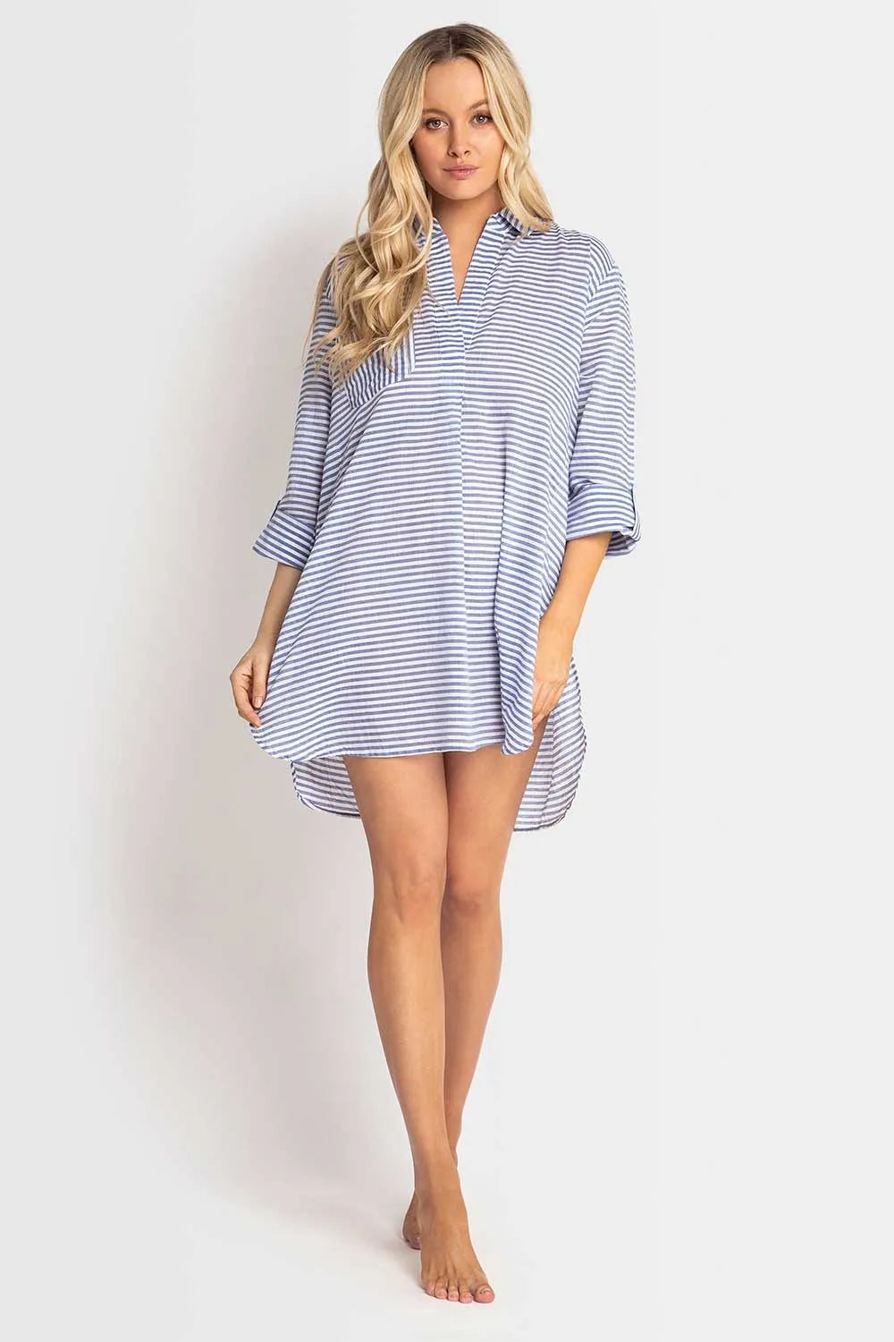 Sunseeker: Summer Stripe Painters Shirt