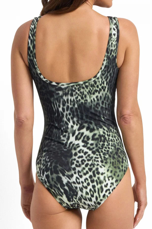 Jantzen: Mood Mesh High Neck 1 PC Bather