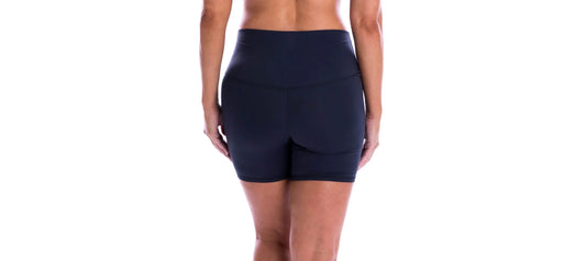 Togs: Solid Black Boyleg Pants - Long