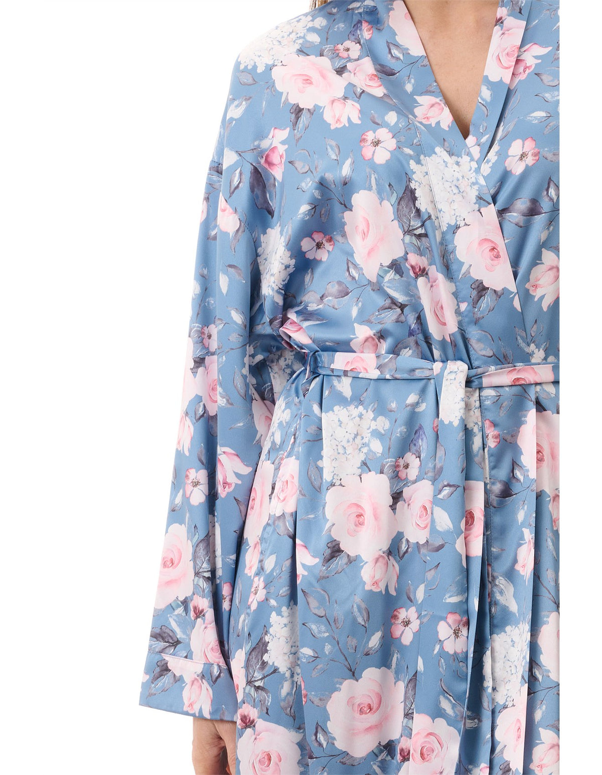 GIVONI - Jaclyn Mid Length Wrap Gown