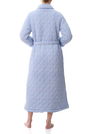 Givoni: Elle Blue Long Quilt Gown