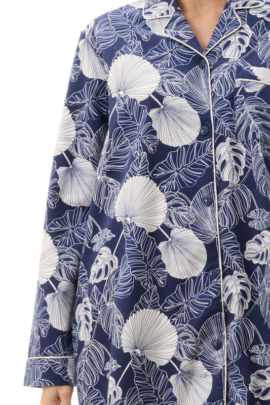 Givoni: Drew Short Sleepshirt Button up