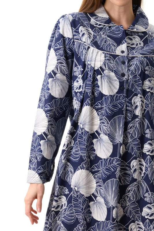 Givoni: Drew Mid Nightie with Yoke & Collar