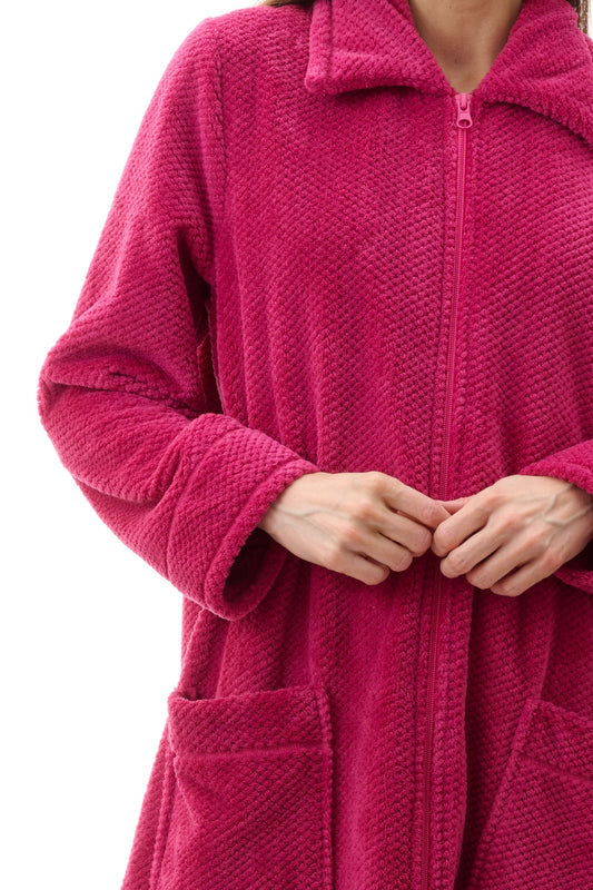 Givoni: Dimple Long Zip Gown