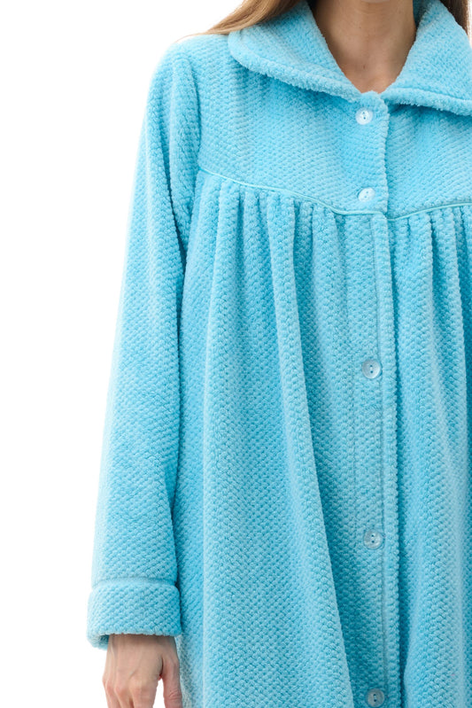 Givoni: Dimple Long Gown with Button Front