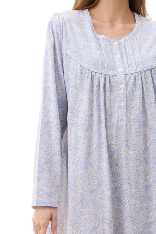 Givoni: Allegra Short Nightie with Yoke & and Pintucks