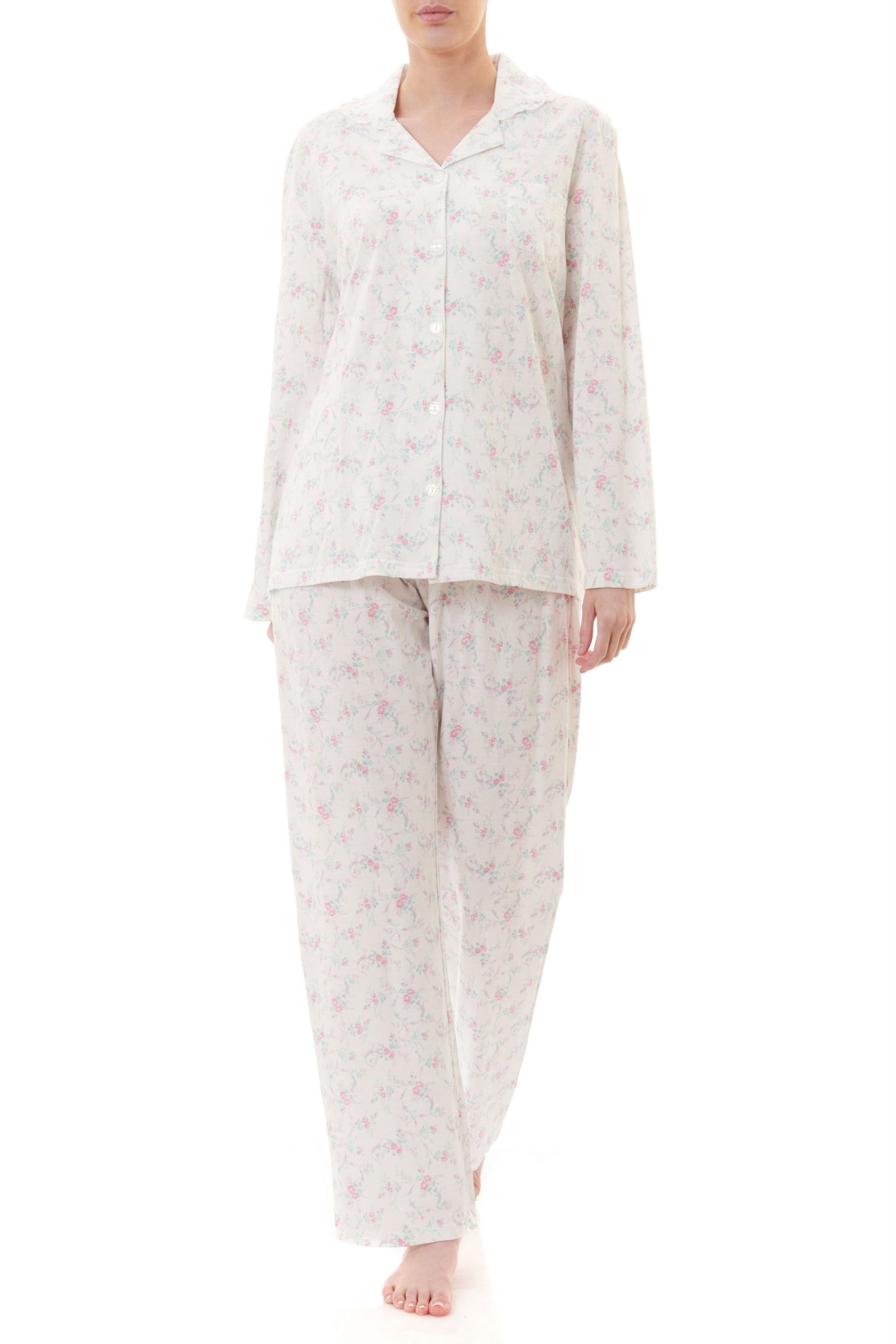Givoni: Long Pyjama. Button Front Opening 'Nadine'