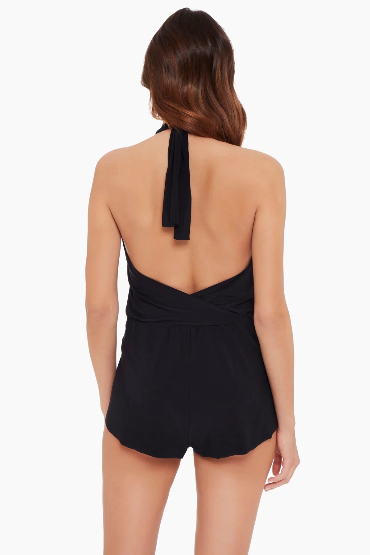 Magicsuit: Solids Bianca Romper Swimsuit
