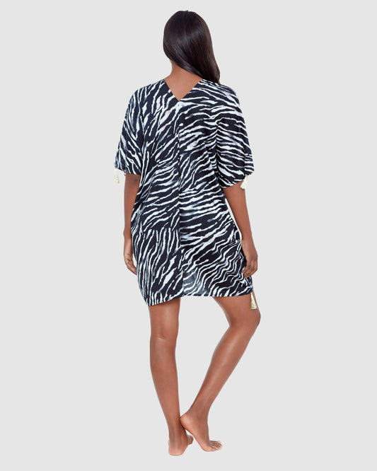 Miraclesuit: Tigre Sombre Caftan