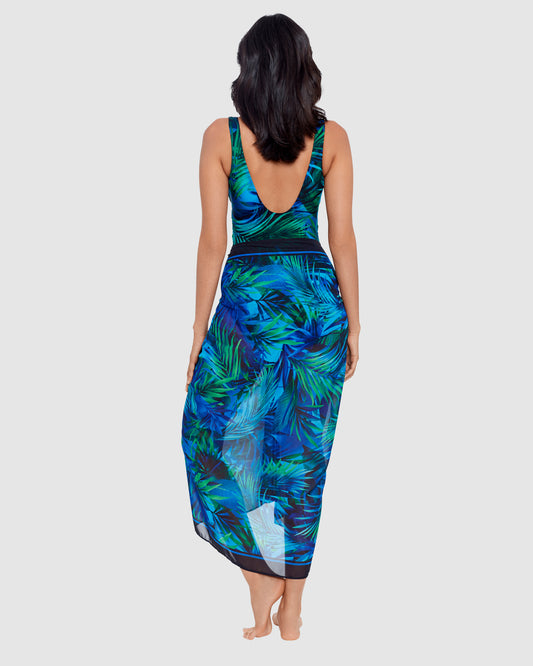 Miraclesuit: Palm Reeder Scarf Pareo