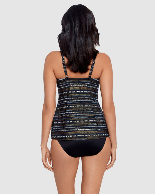 Miraclesuit: Cypher Love Knot Tankini Top