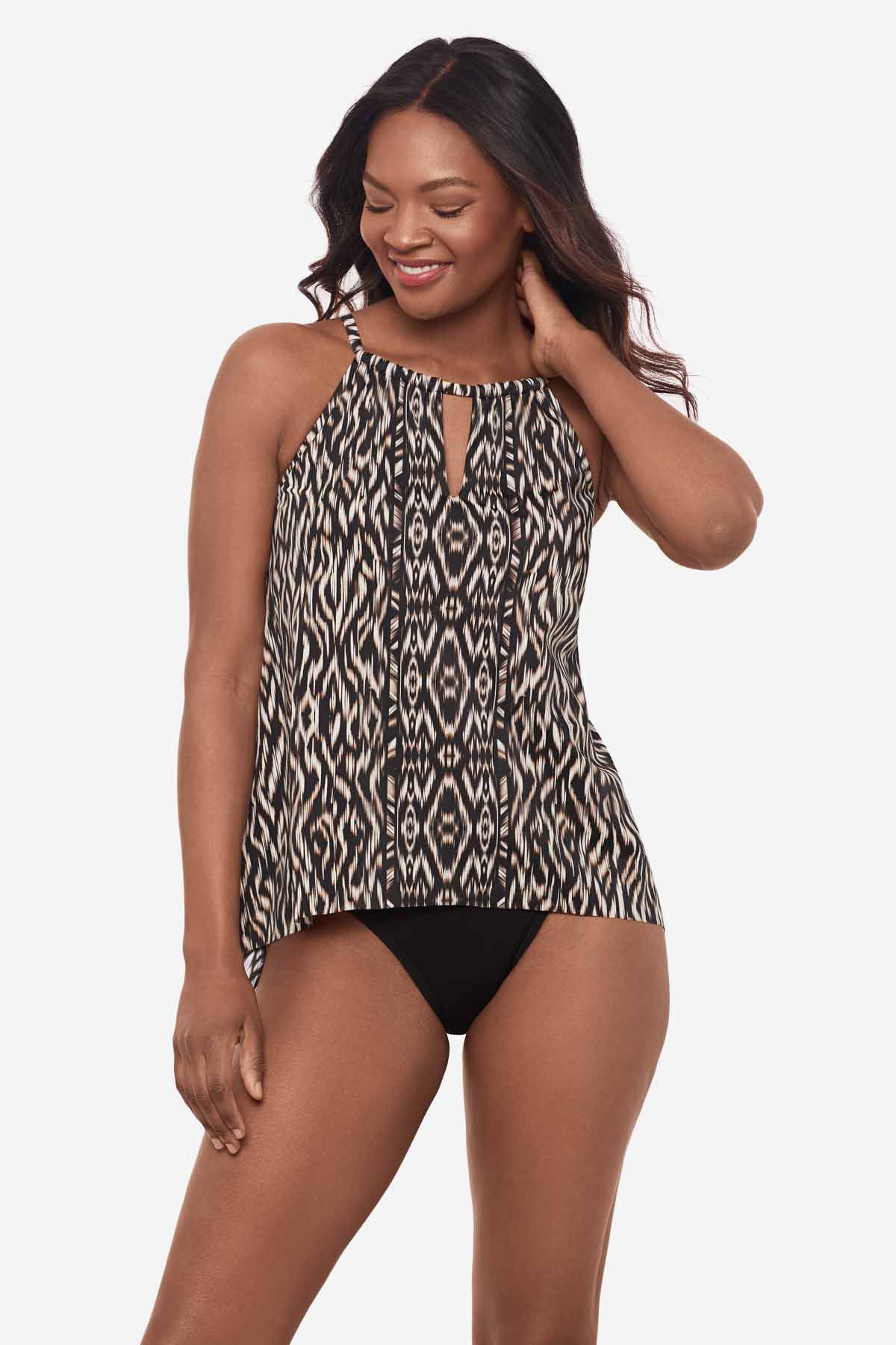 Miraclesuit: Topkapi Peephole Tankini Top