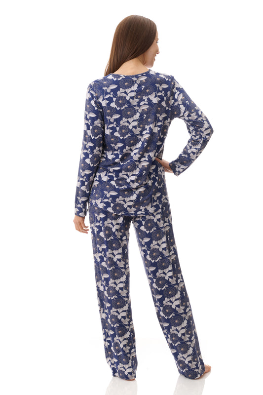 GIVONI: KV Coco Print Detail Pyjama