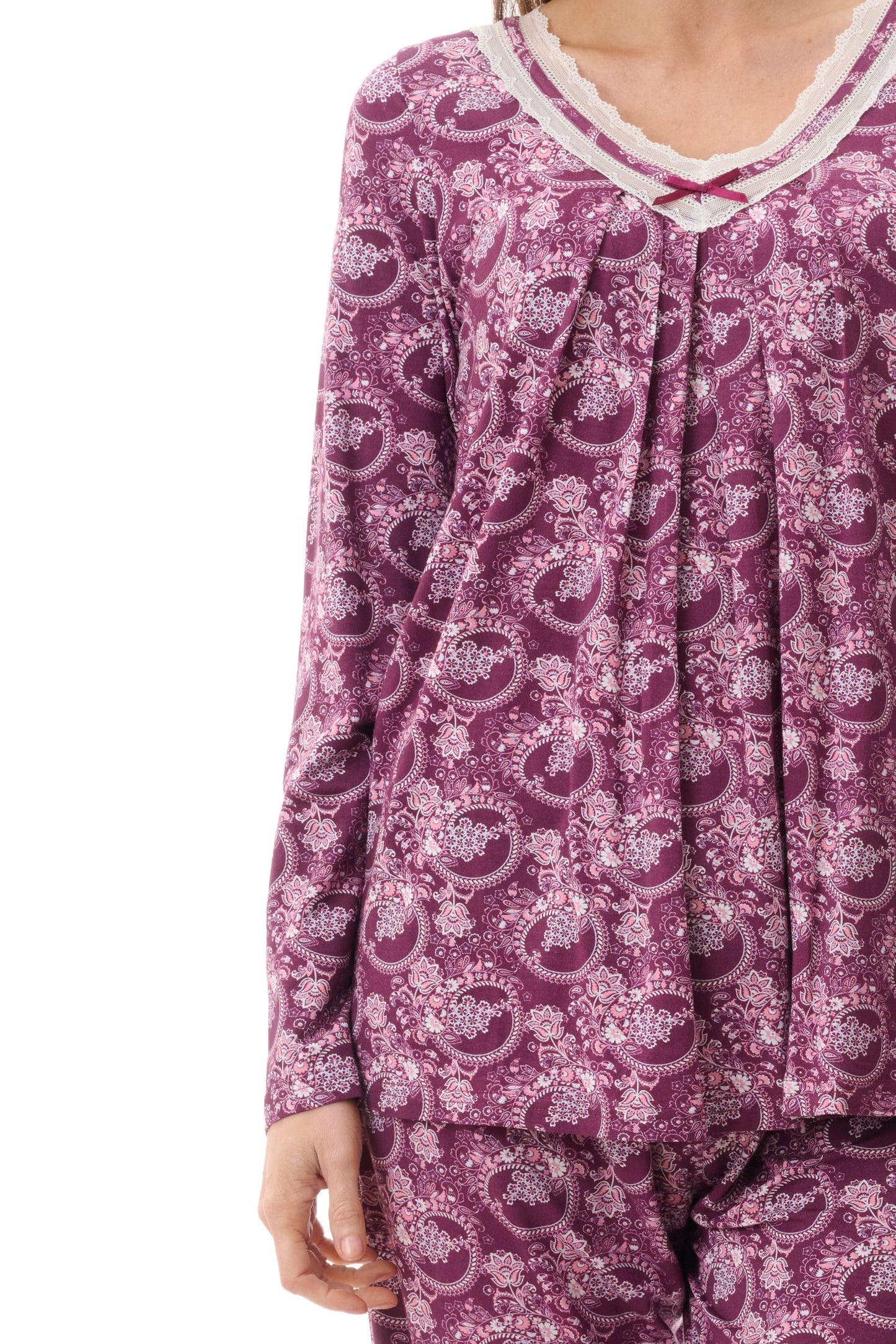 GIVONI: LG Chloe Print Detail Pyjama