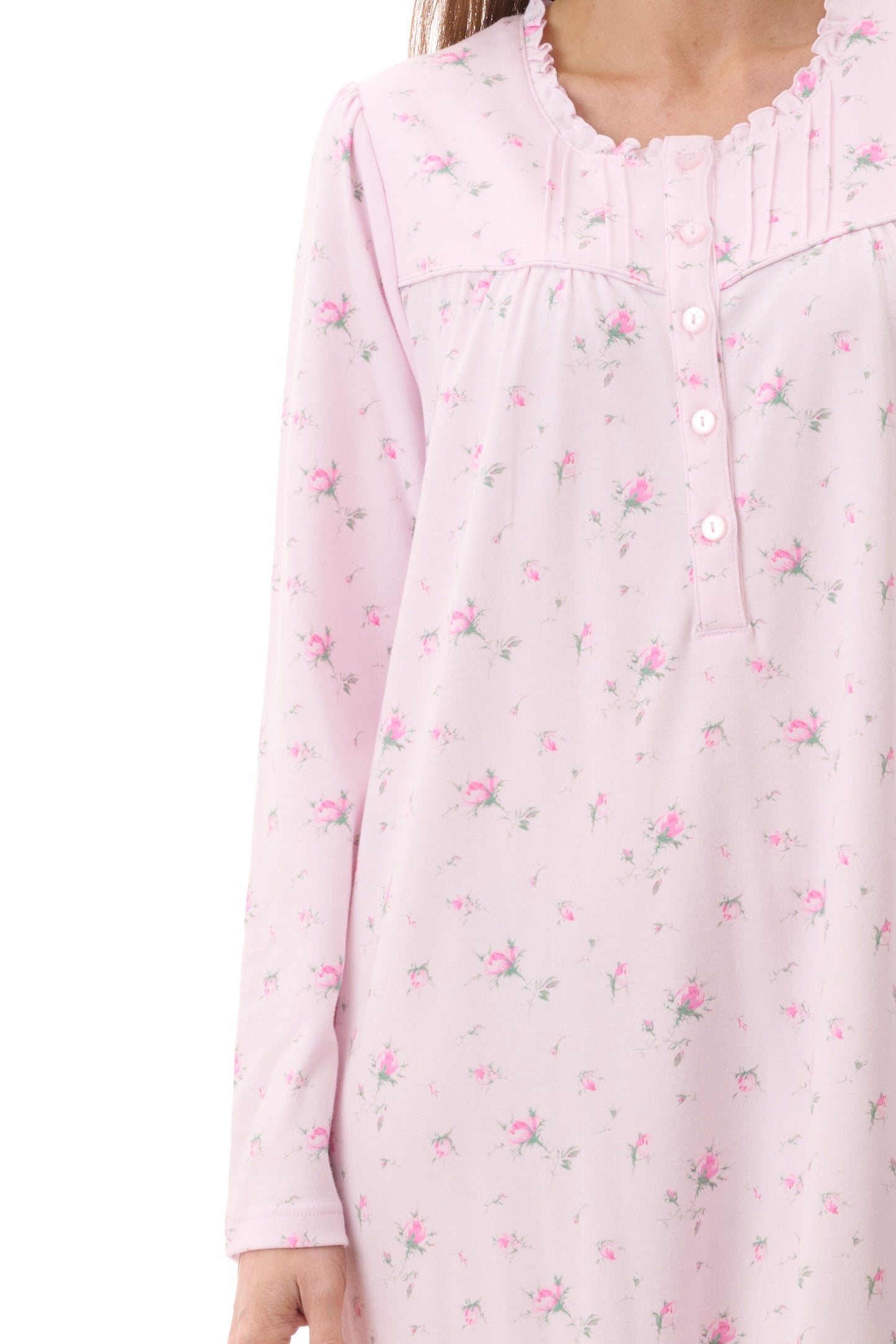 GIVONI: LK Yana Print Mid Length Nightie