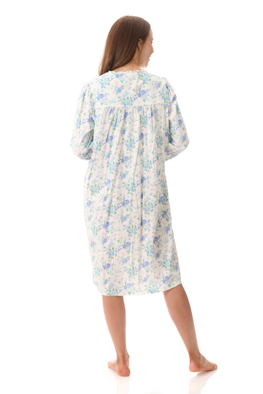 GIVONI: LP Xion Print Short Length Nightie