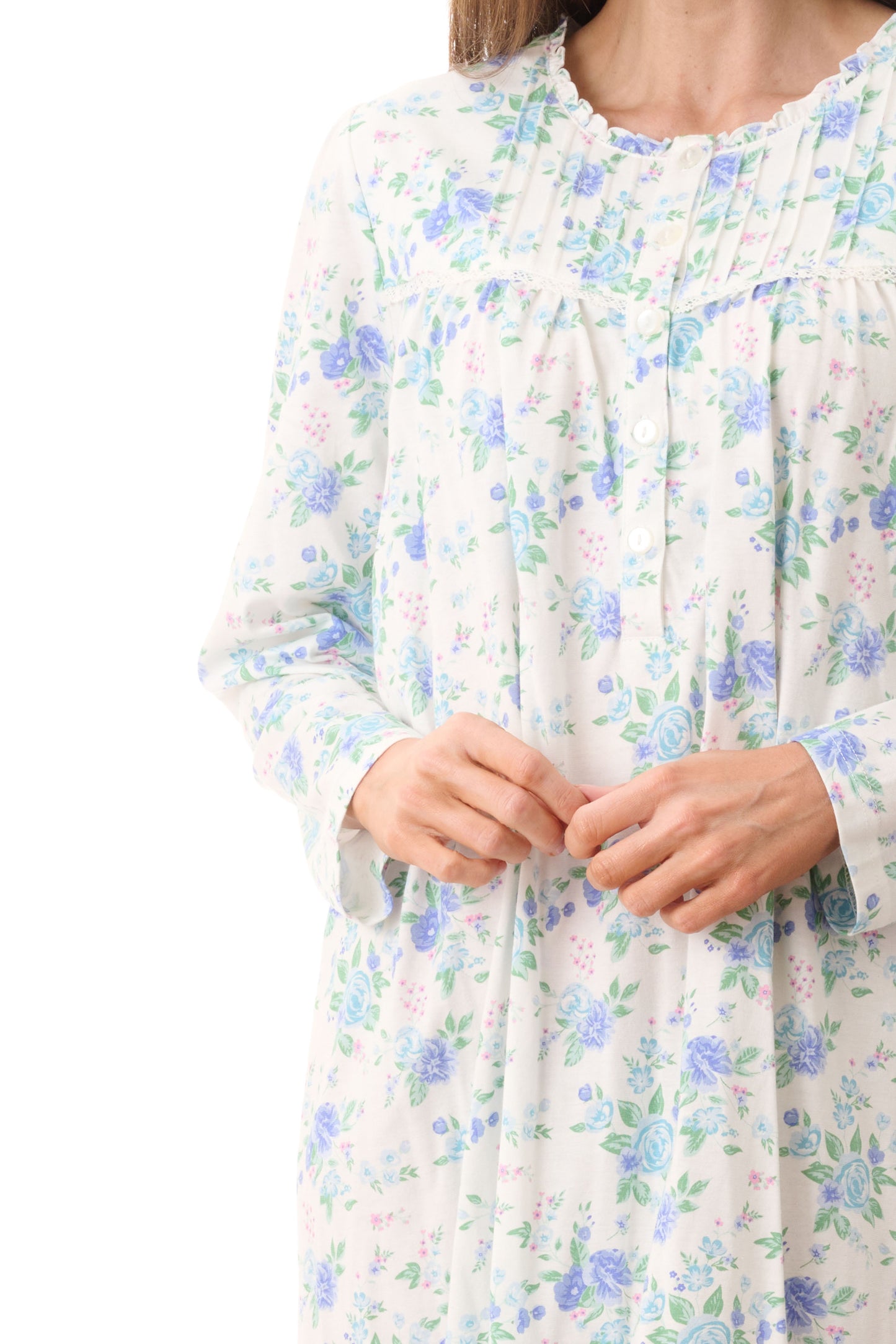 GIVONI: LP Xion Print Mid Length Nightie