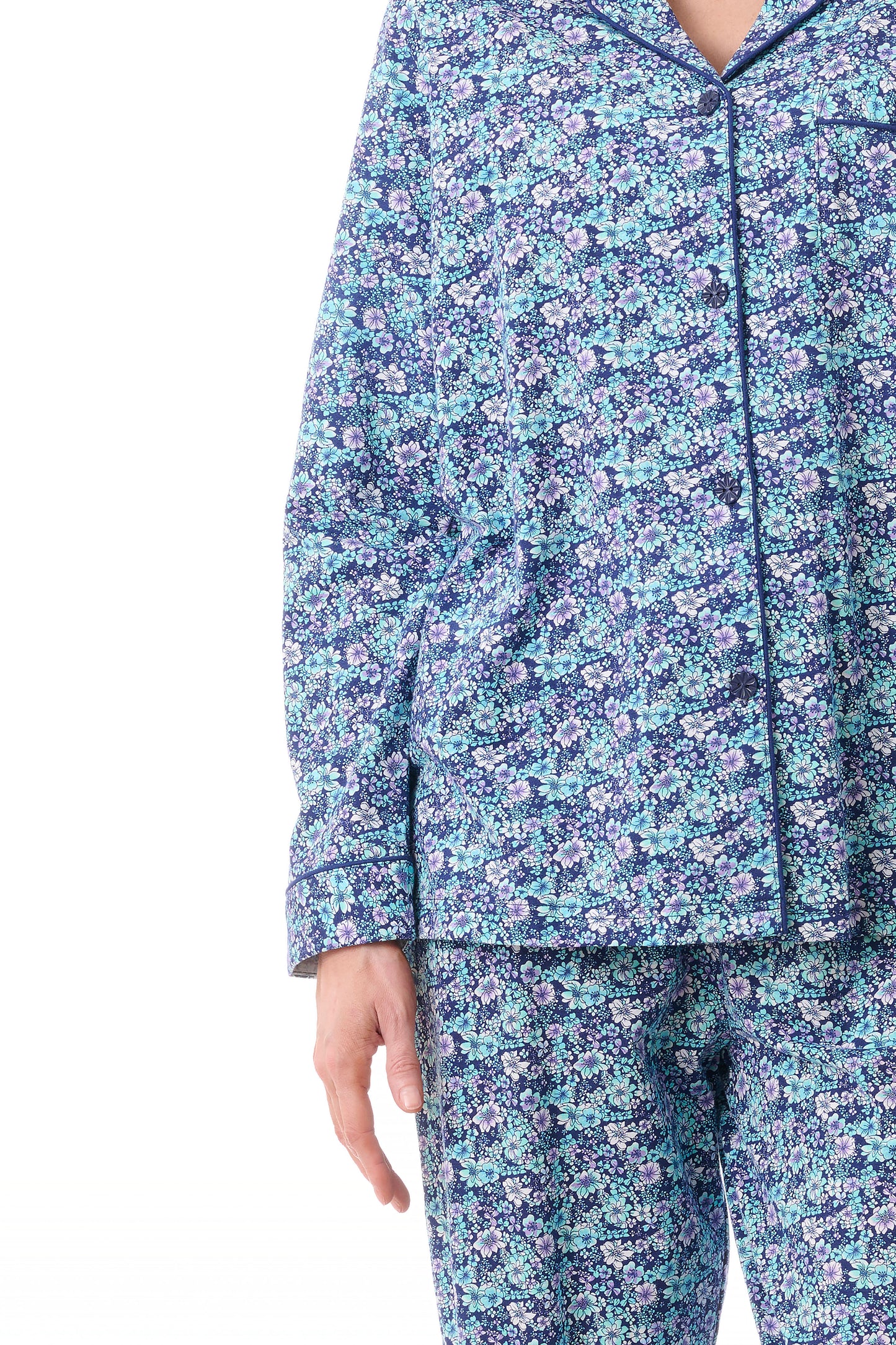 GIVONI: LP Jada Print Detail Long Pyjama