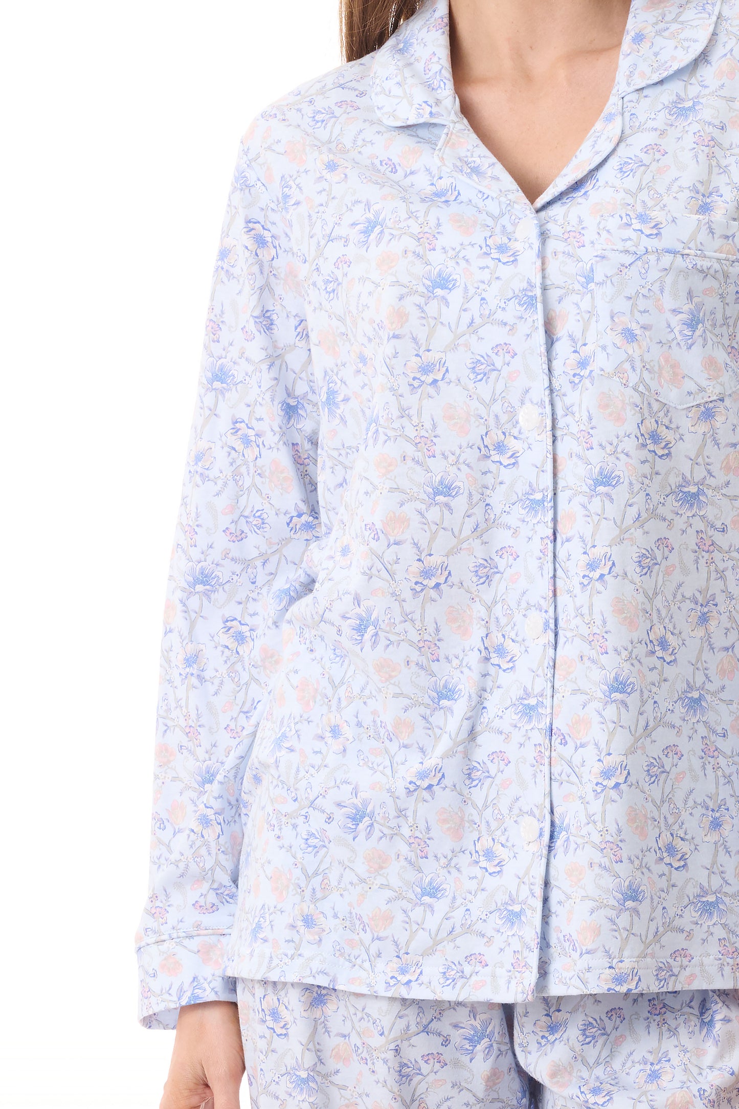 GIVONI: LP Poppy Print Long Pyjama