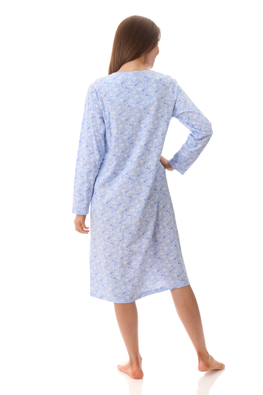 GIVONI: LP Katie Print Short Length Nightie
