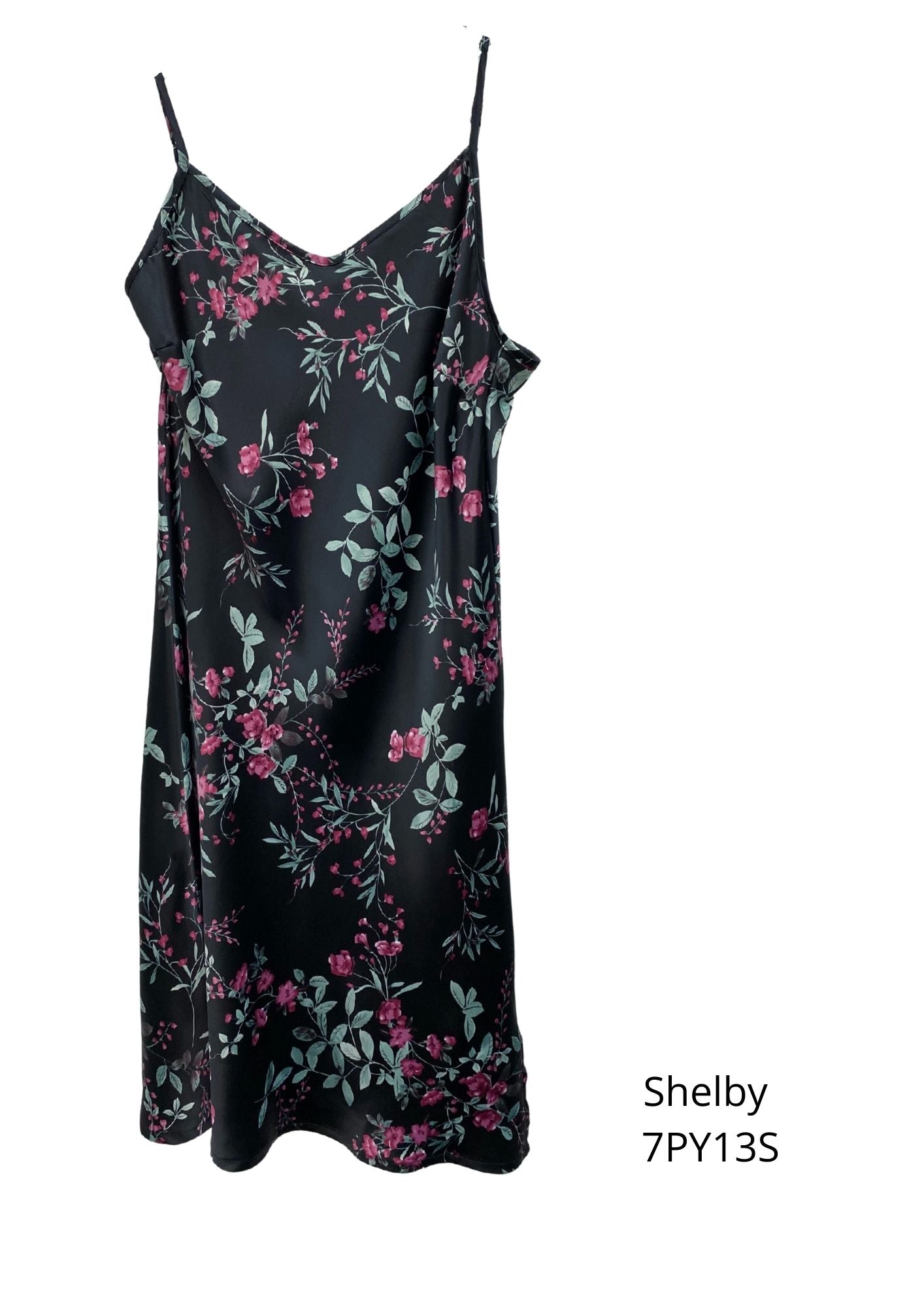 Givoni: Short Chemise Nightie Adustable Straps 'Shelby'