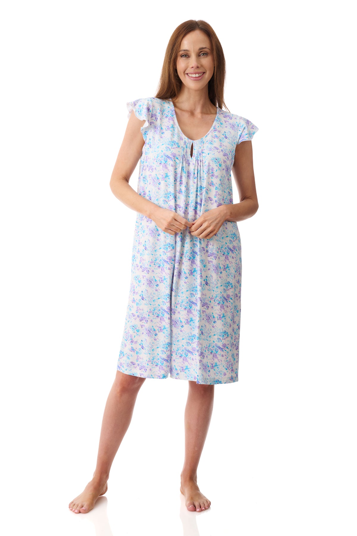 GIVONI - Zadar Flutter Sleeve Short Nightie
