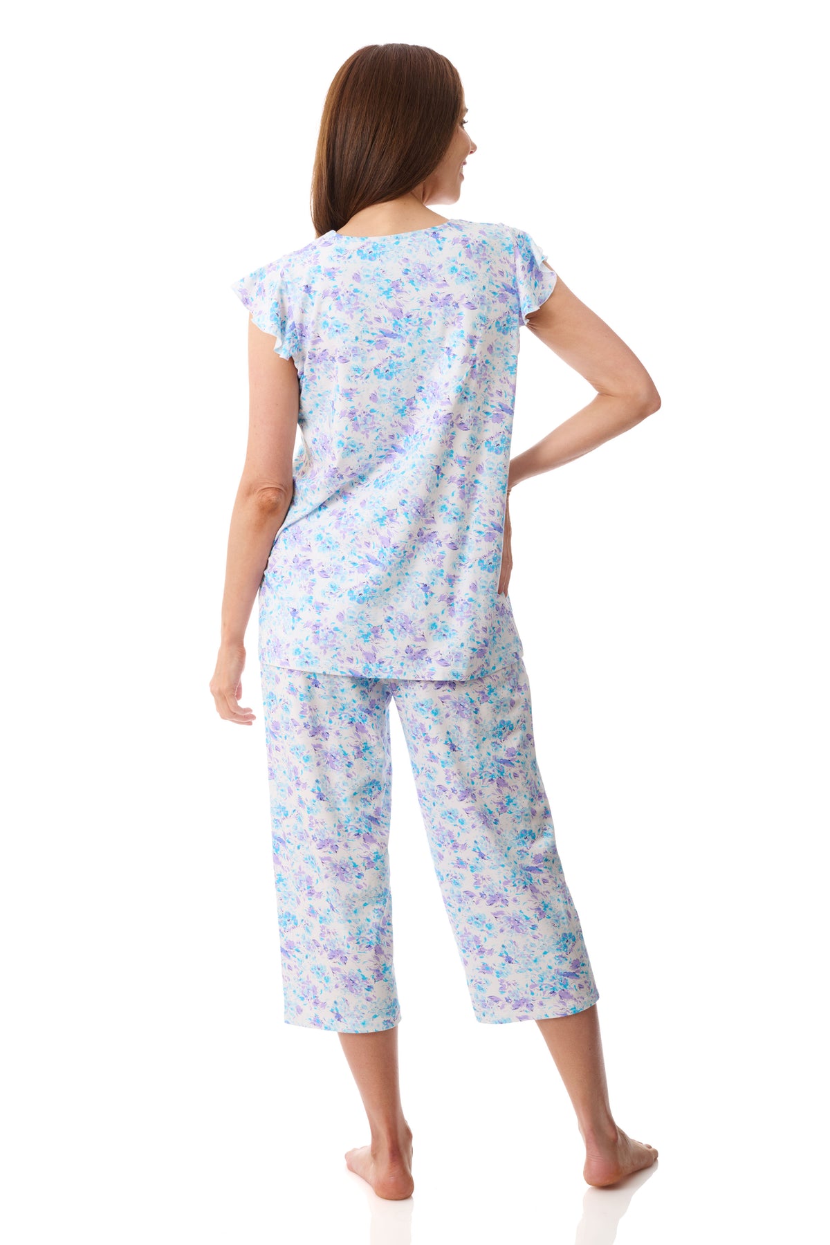 GIVONI - Zadar Flutter Sleeve Capri Pyjama Set