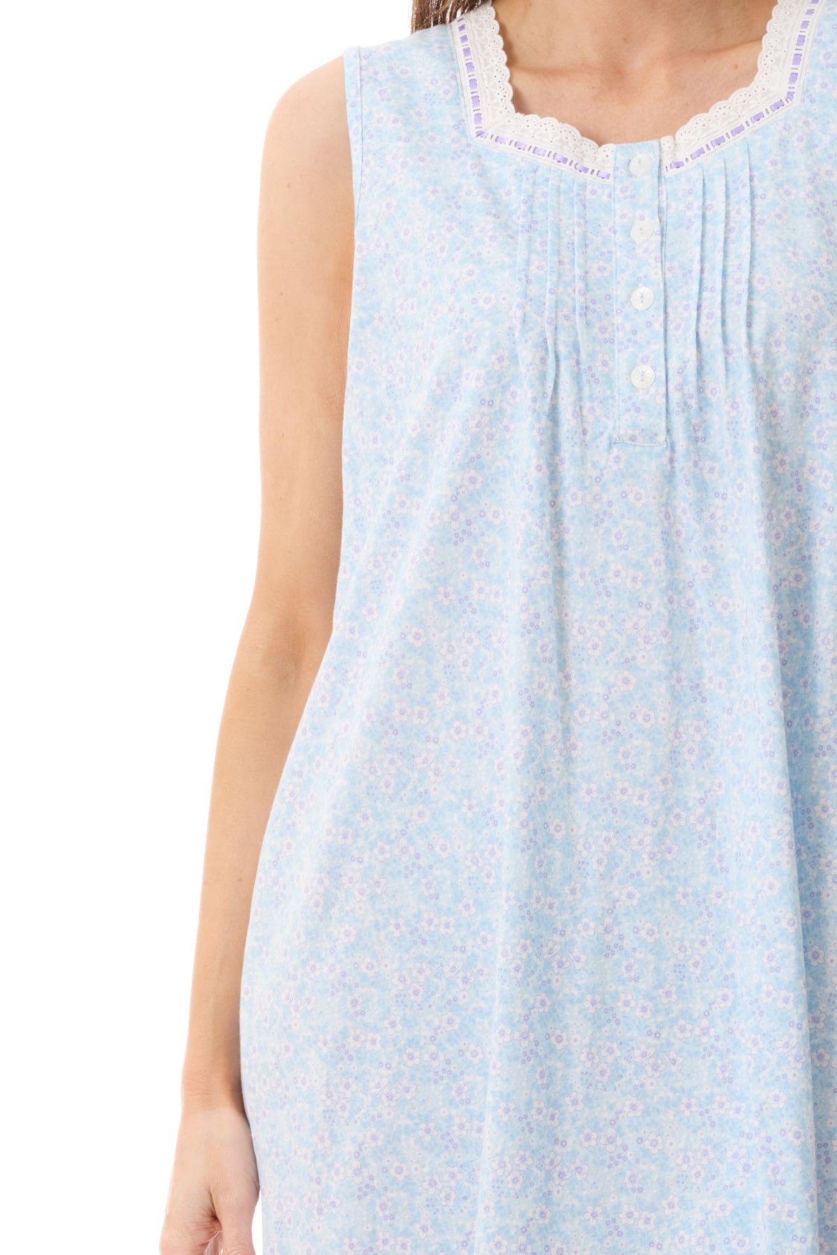 GIVONI - Novara Jersey Sleeveless Short Nightie
