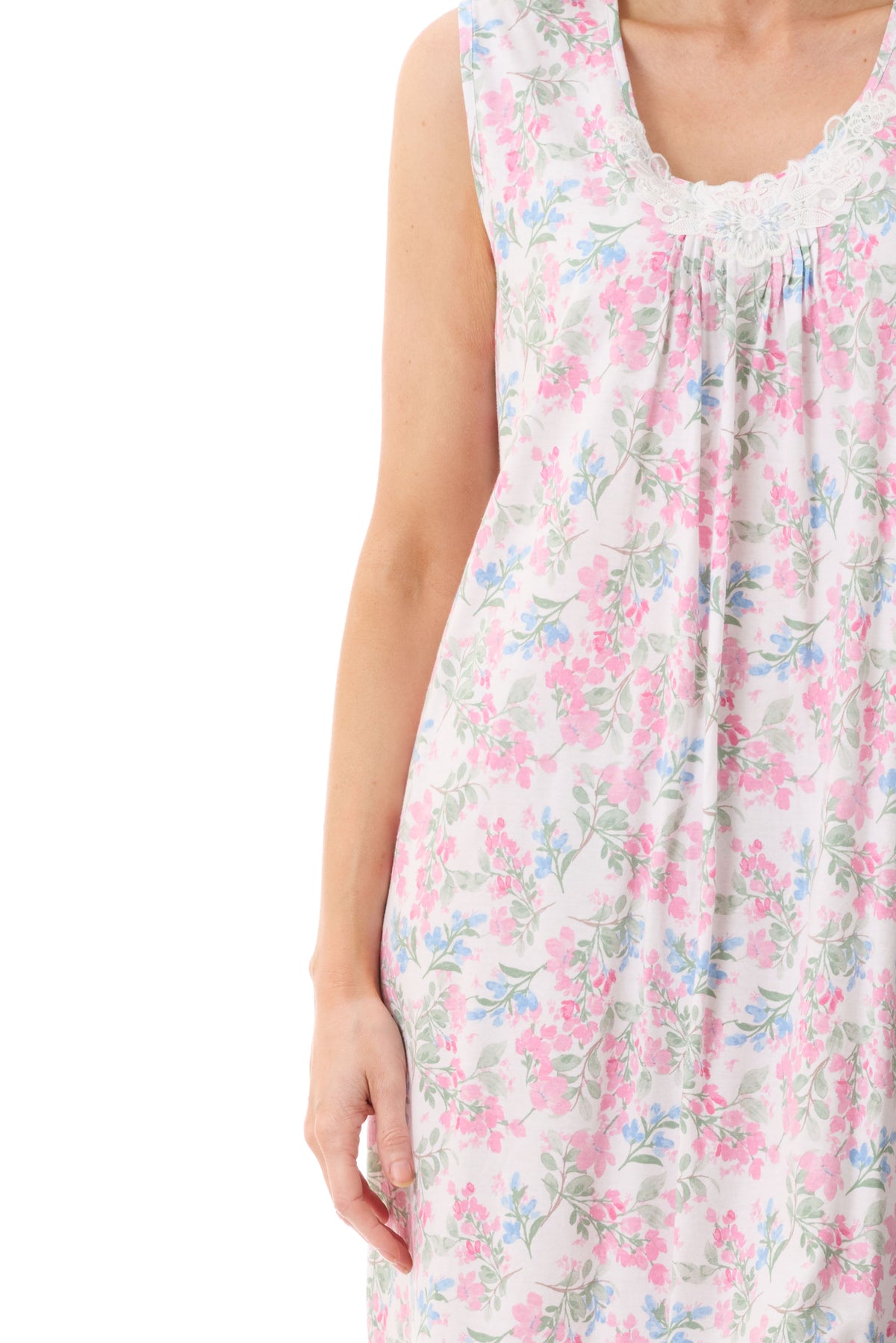 GIVONI - Arosa Jersey Sleeveless Short Nightie