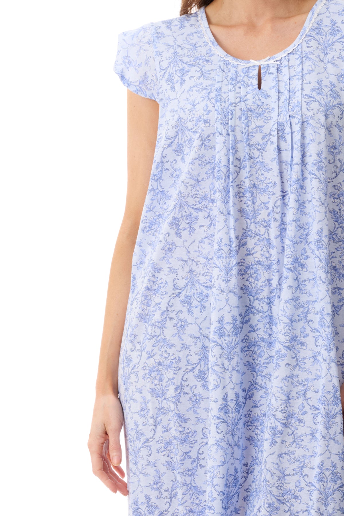 GIVONI - Grado Flutter Sleeve Short Nightie