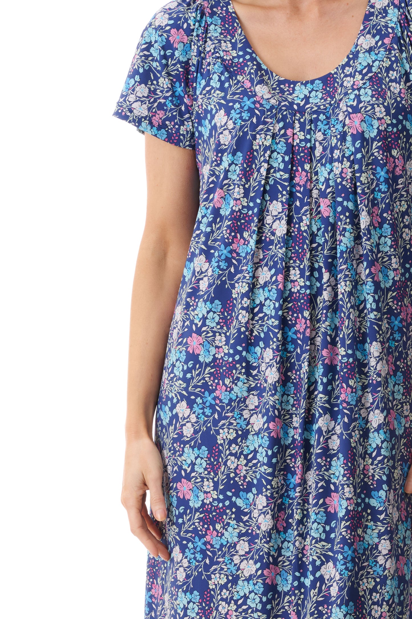 GIVONI - Quart Short Sleeve Short Nightie