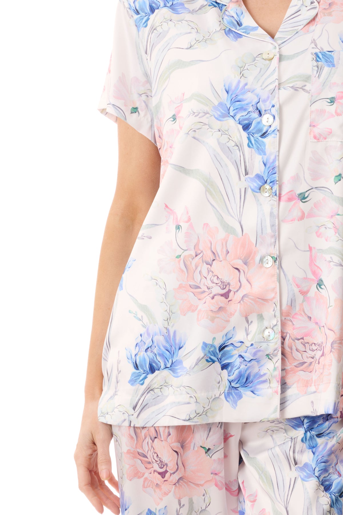 GIVONI - Zanika Shirt Capri Pyjama Set