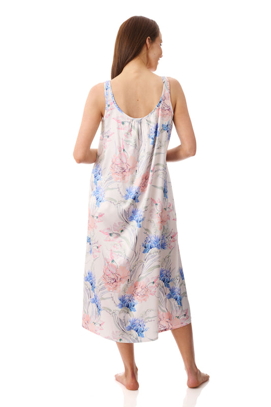 GIVONI - Zanika Sleeveless Mid Length Nightie