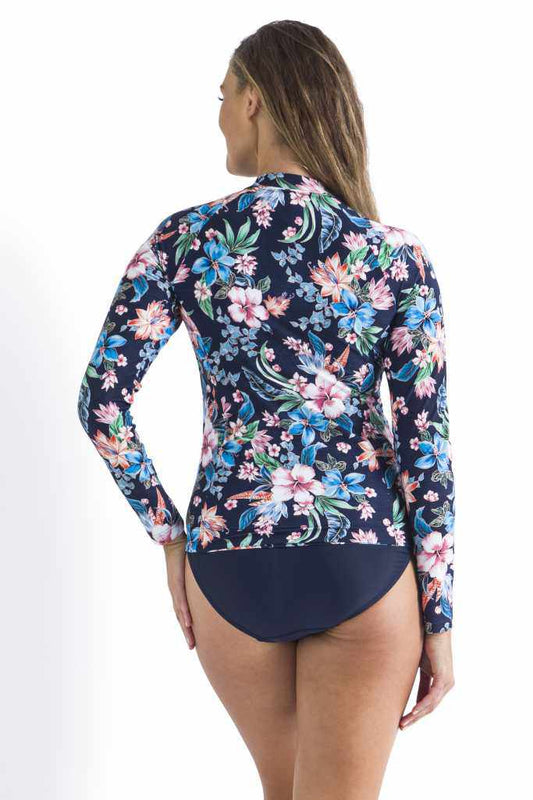 Jantzen: Koh Lipe Sun Safe Zip Front Rashie