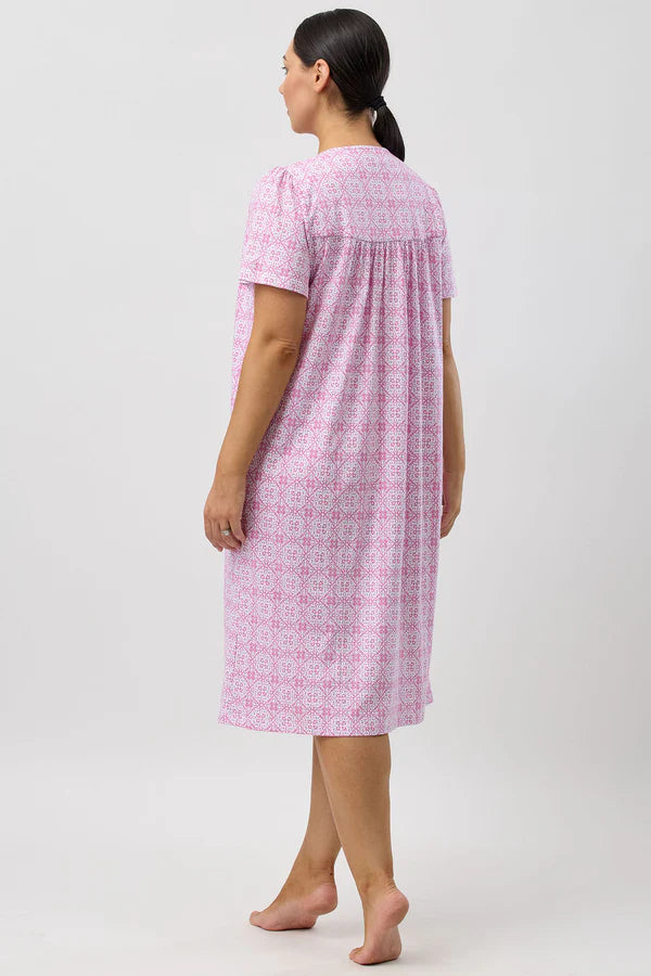 SCHRANK Baroque Cotton Short Sleeve Nightie