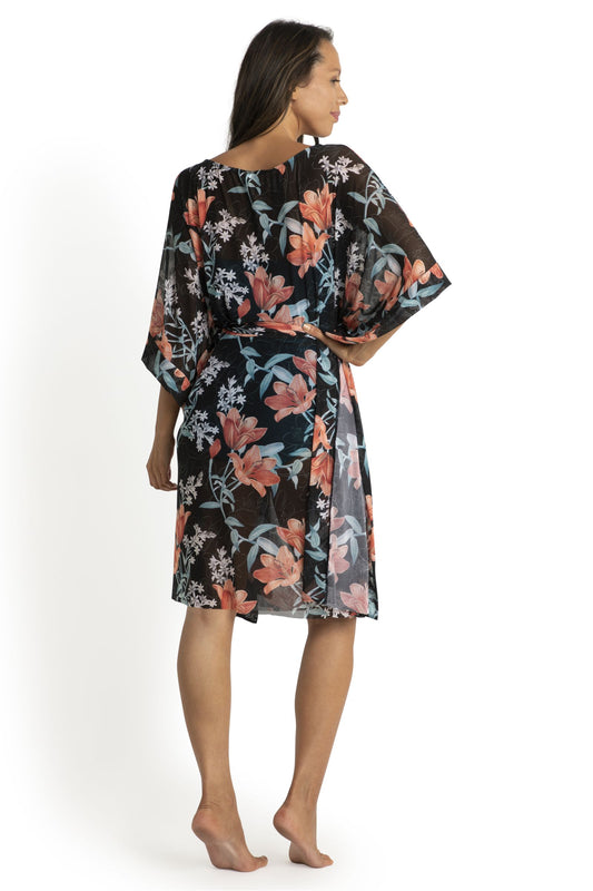 Jantzen: Lily Garden Mesh Scoop Kaftan