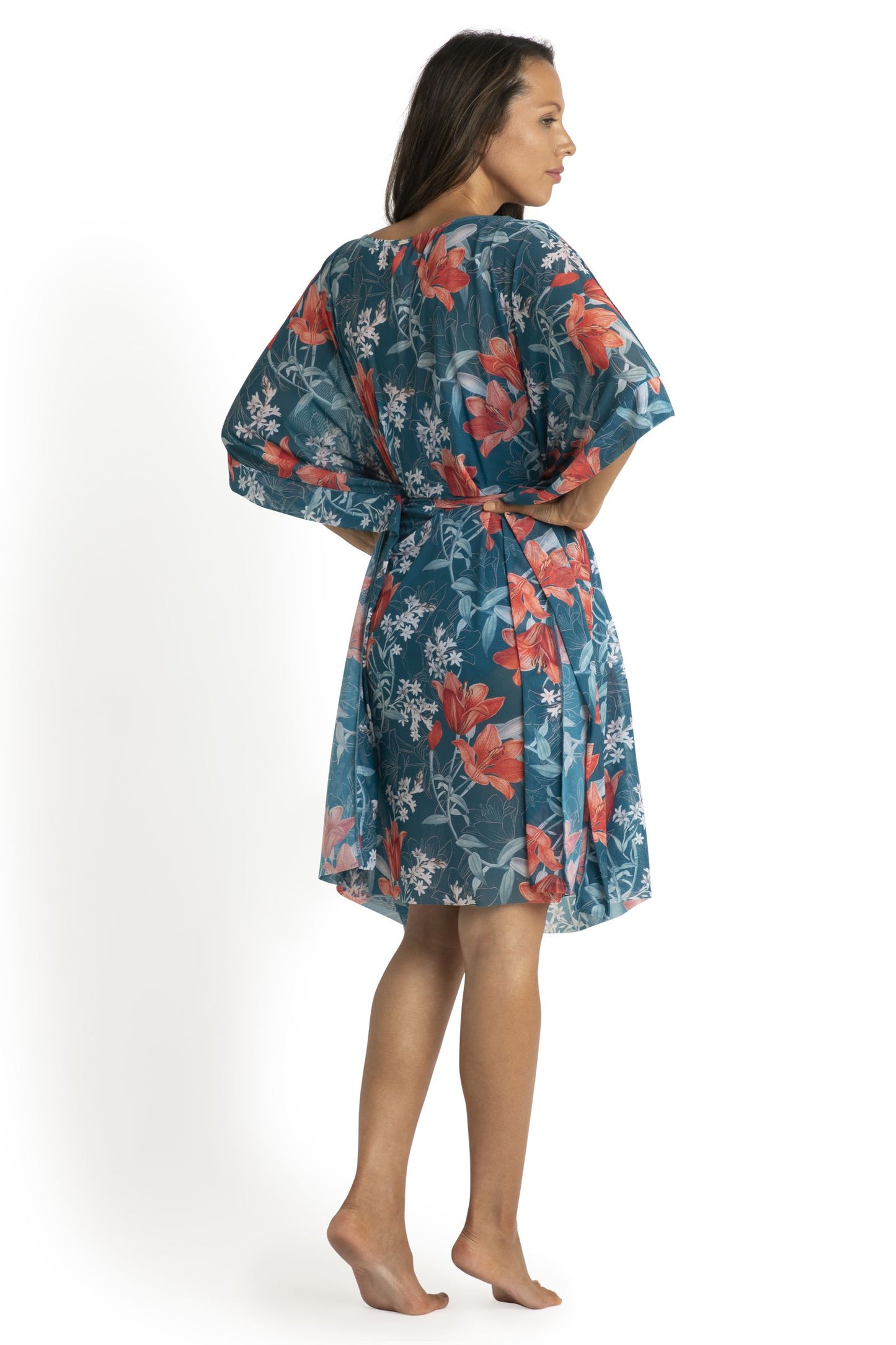 Jantzen: Lily Garden Mesh Scoop Kaftan