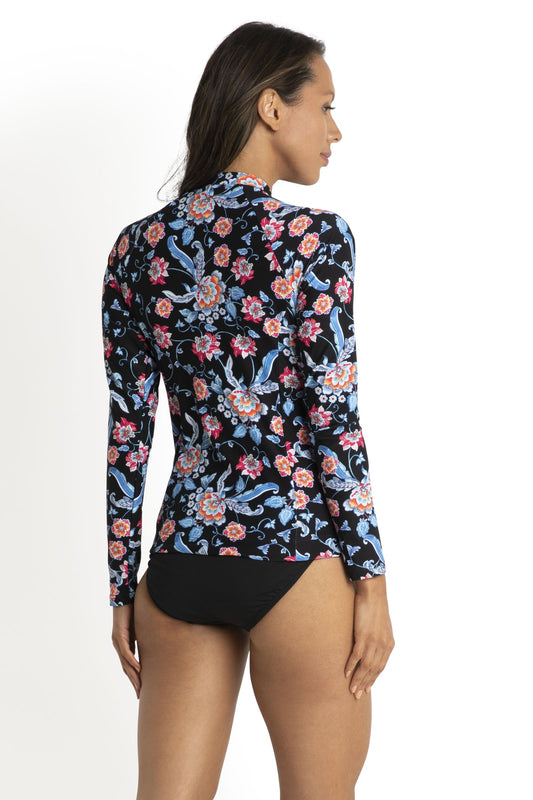 Jantzen: Gemini Zip Front Rash Vest