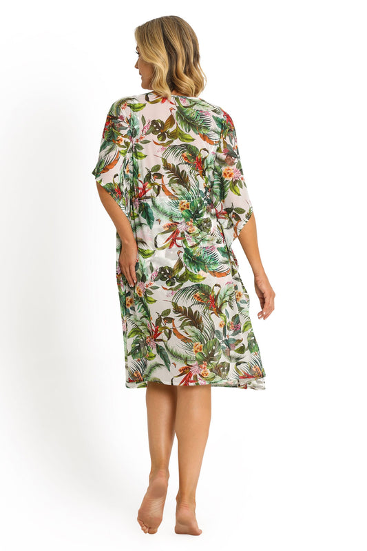 Jantzen: Mesh Capri Kaftan