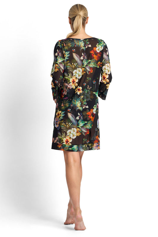 Jantzen Hibiscus Mesh Beach Smock -