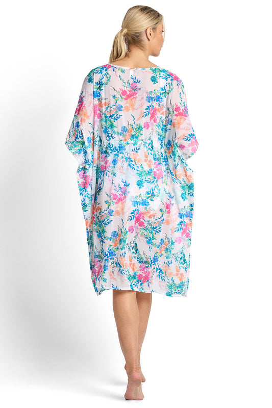 Jantzen : Fresia Mesh Capri Kaftan