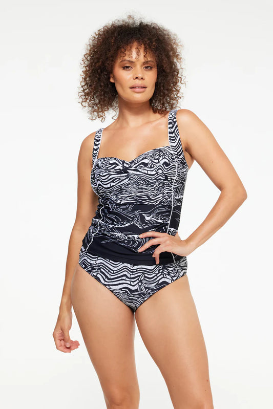 Togs: Budapest Tankini Ruched Top