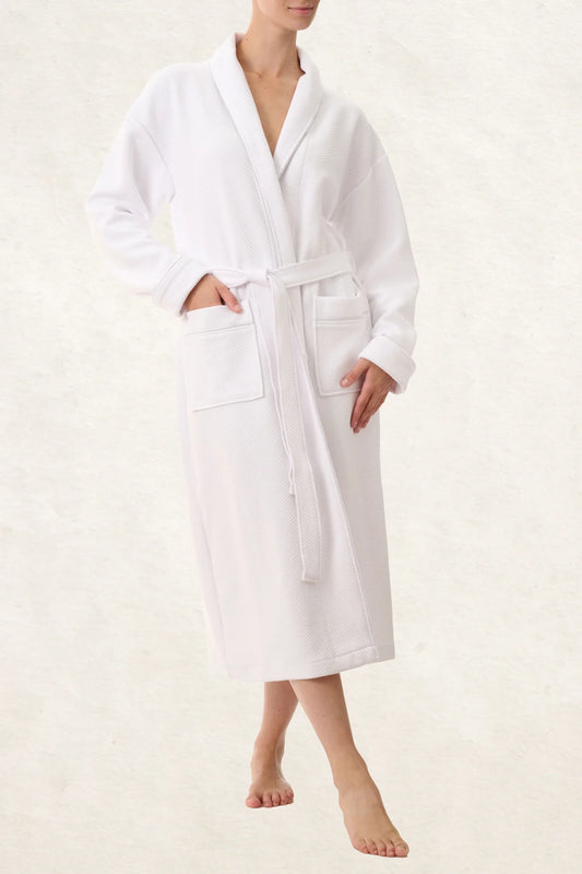 GIVONI - Jacquard Mid Length Wrap Gown