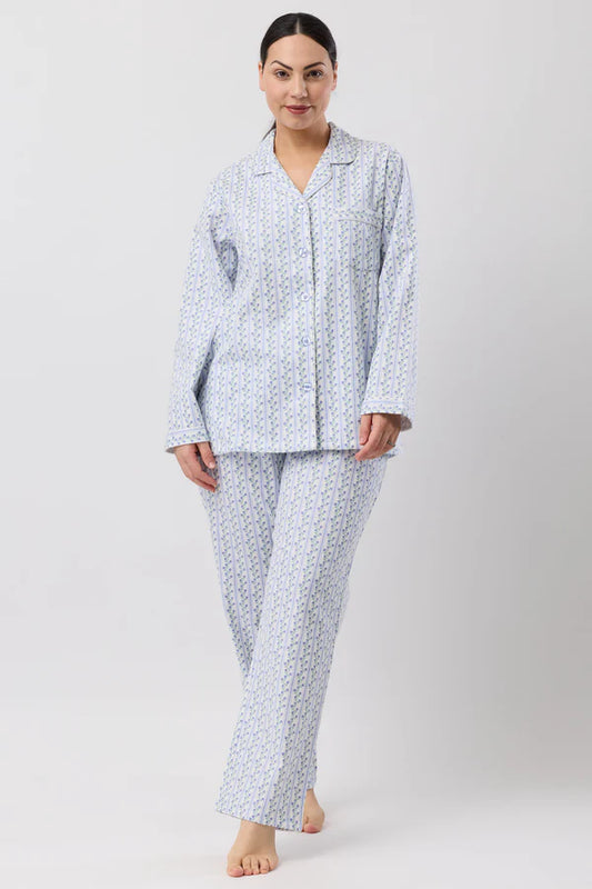 SCHRANK: Tulip Stripe Long Pant Pyjama