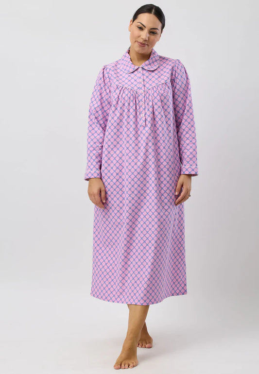 SCHRANK: Lattice Collared Nightie