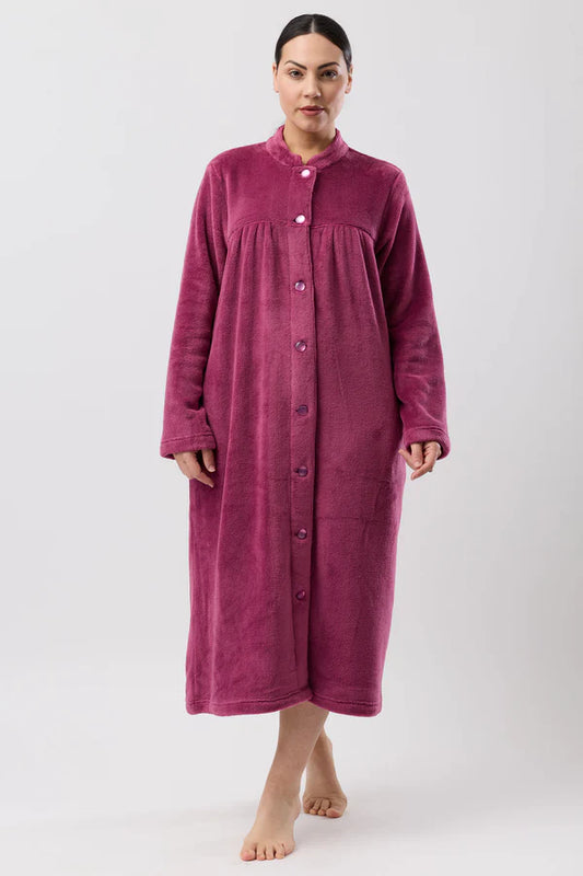 SCHRANK: Button Mid Length Gown