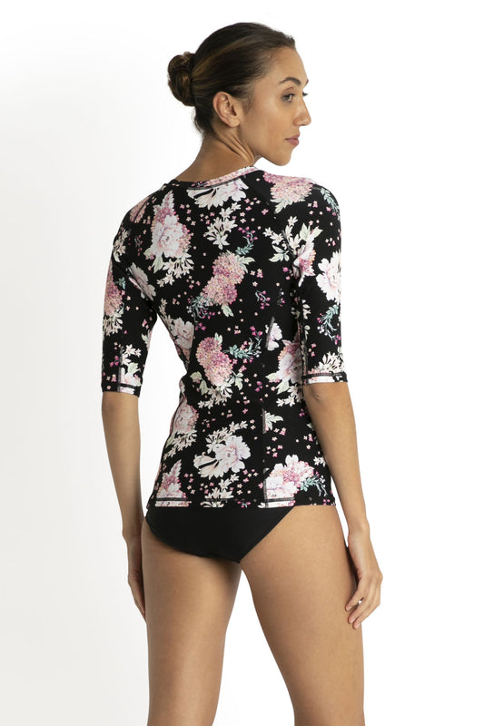 Sunseeker: Notting Hill 3/4 Sleeve Rash Vest