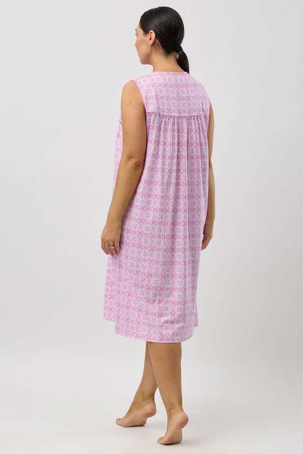 SCHRANK Baroque Cotton Sleeveless Nightie